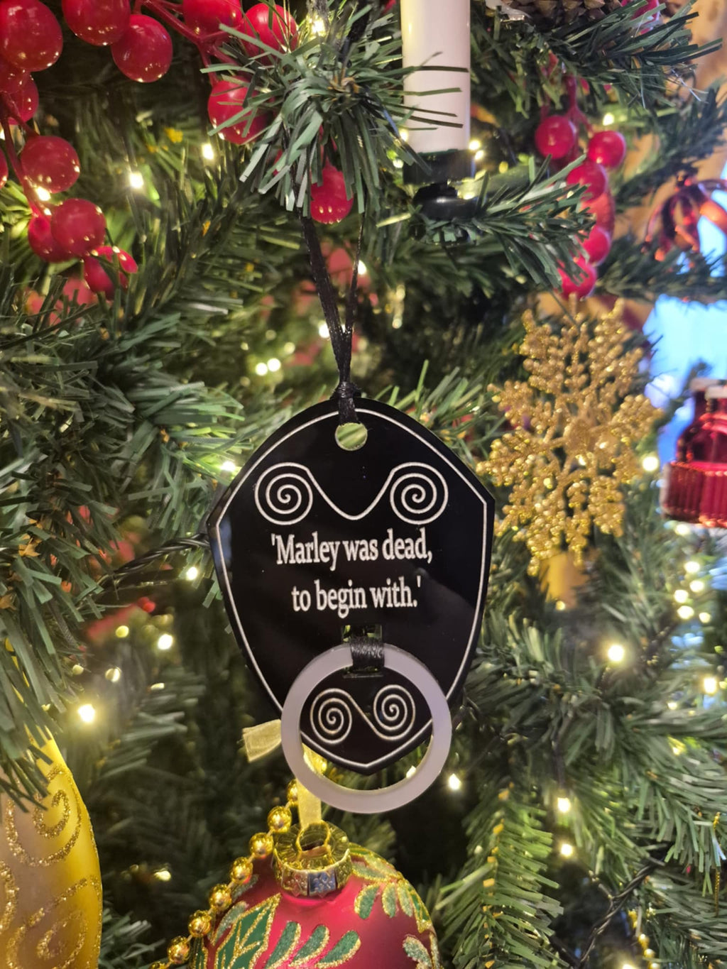 Marley door knocker Bauble